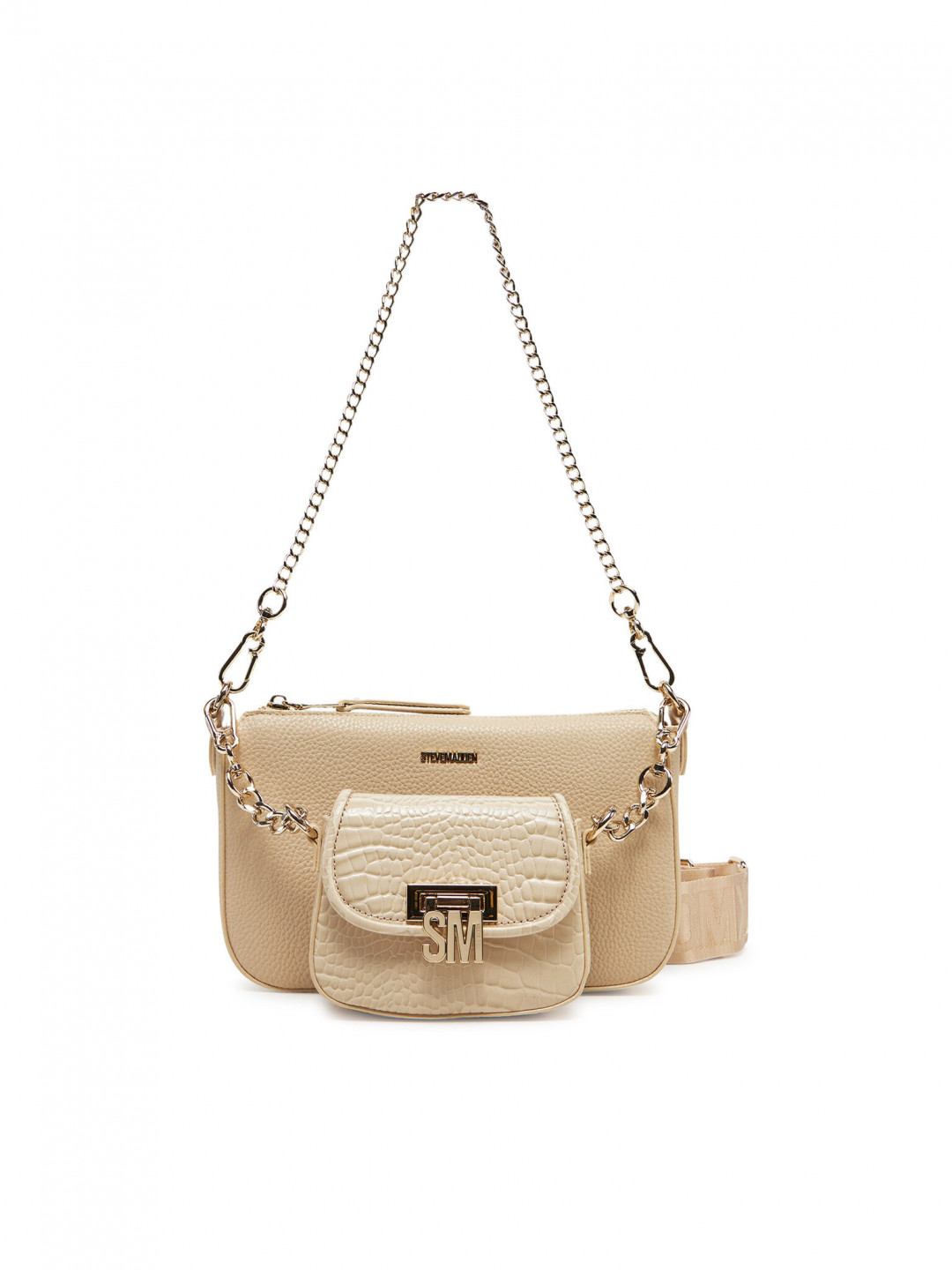 Steve Madden Kabelka Bnaim SM13001550 Béžová